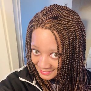 Previously Worn  Sensationnel Senegal twist wig